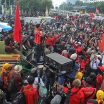 Konser dadakan dalam aksi May day