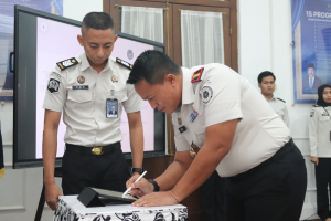 Lapas Kelas I Tangerang Tanda Tangani Fakta Integritas dan Perjanjian Kinerja 2026