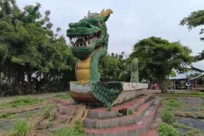 Tak Diurus Pemerintah, Taman Teluknaga Dirawat Pemilik Warung Kopi Pakai Ongkos Pribadi