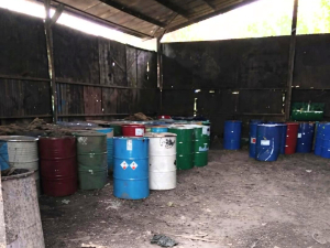 APH Diminta Tutup Gudang Produksi Thinner Ilegal di Sepatan Timur